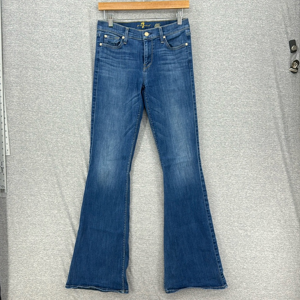 7 For All Mankind Ali Flare Jeans Size 27